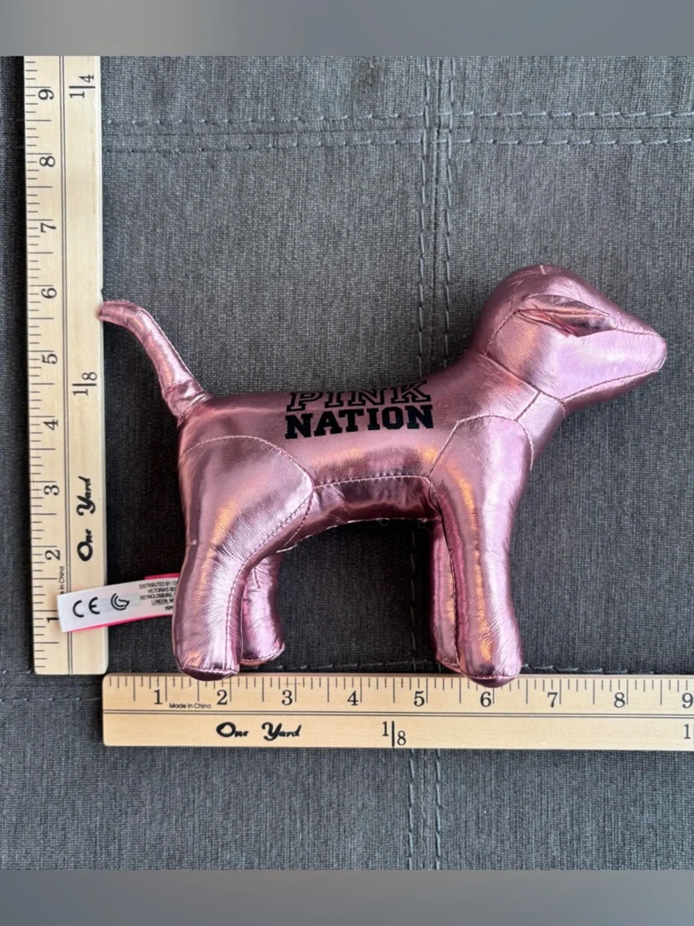 Shiny Metallic Pink VS PINK Nation Dog Limited Edition from Victoria's Secret - Picture 8 of 8